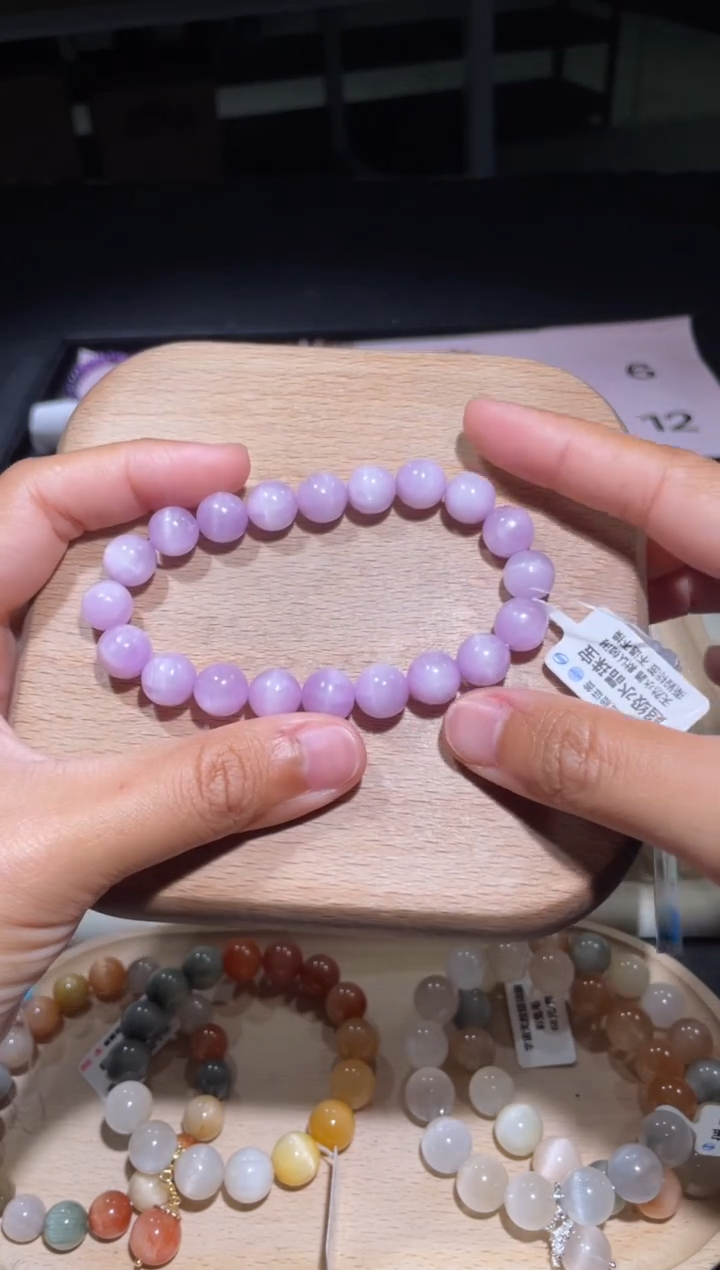 【闪购商品】锂辉石紫锂辉未镶嵌5号多样性发货一M 约10+