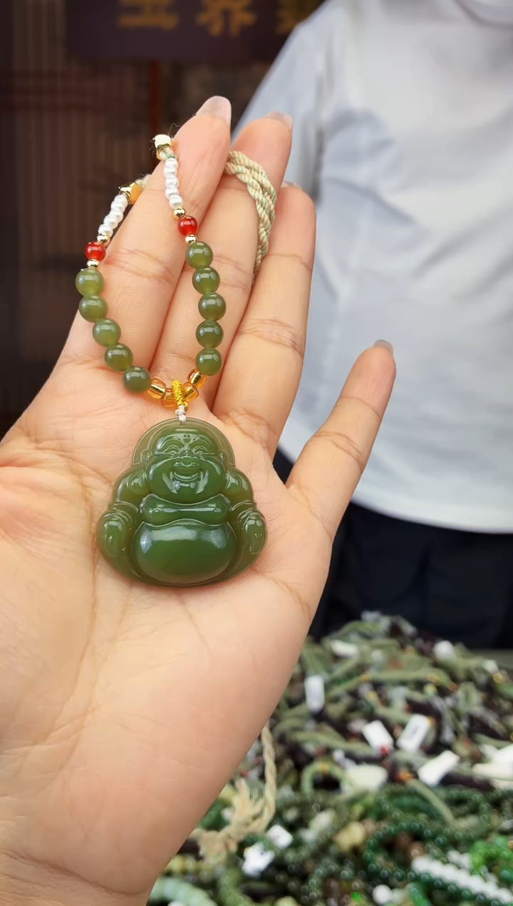 和田玉未镶嵌颈饰多样性发货拍一发一