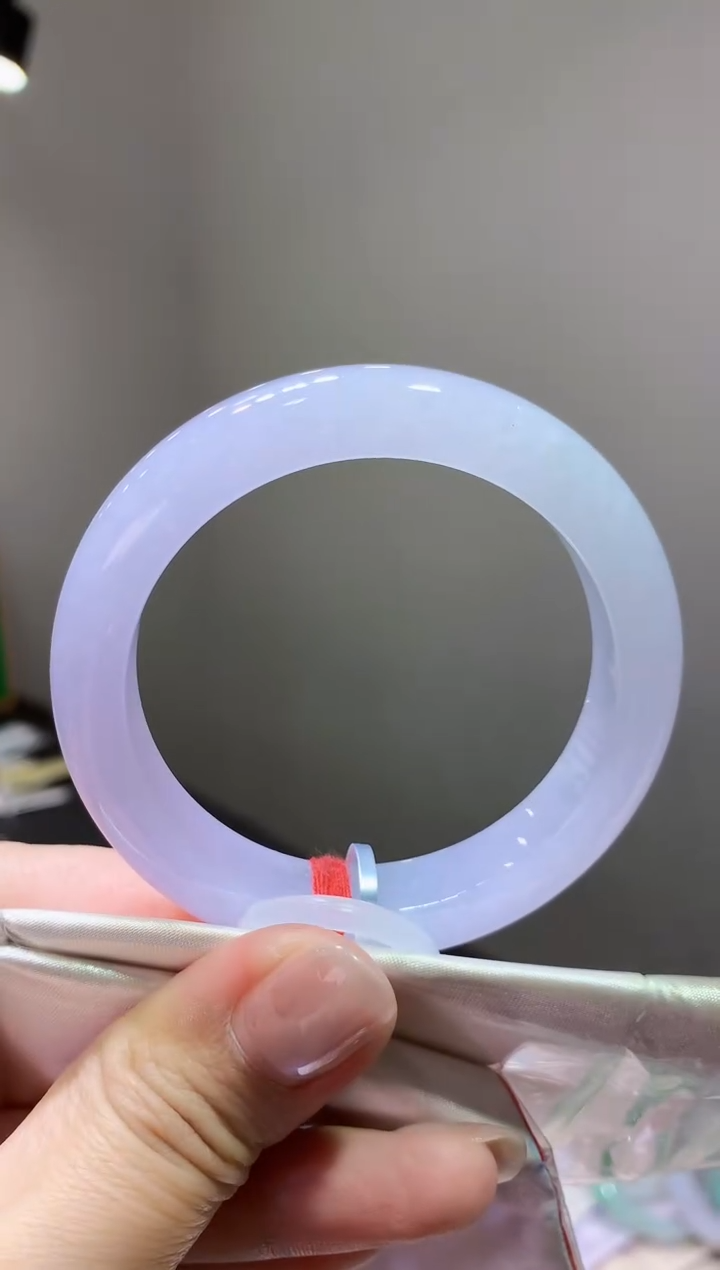 未镶嵌手镯翡翠k370天然缅甸翡翠A货（正圈）52