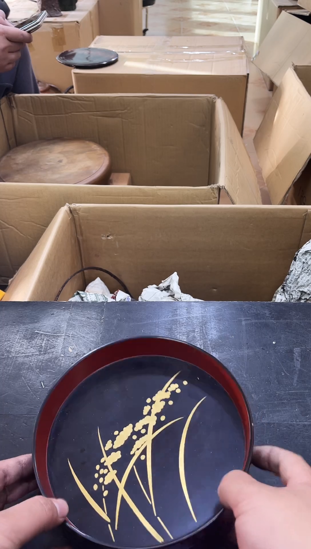 木如图所示 阁集工艺品