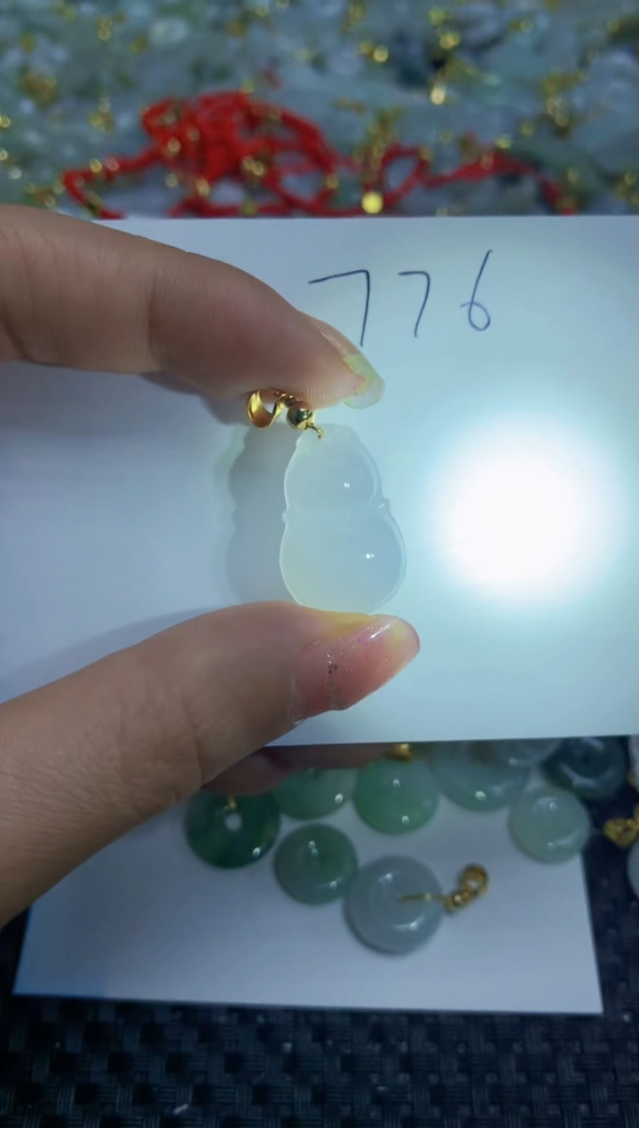 【闪购商品】翡翠颈饰合金   天然A货翡翠