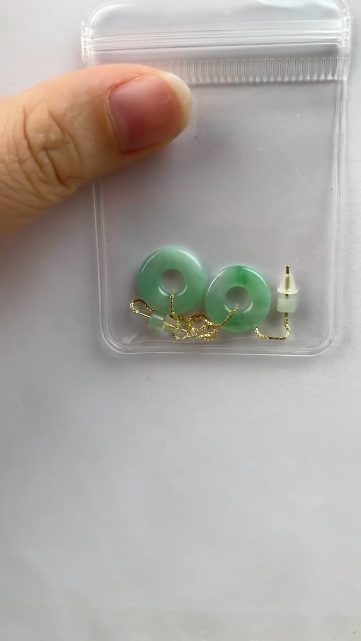 【闪购商品】翡翠颈饰未镶嵌翡翠耳饰