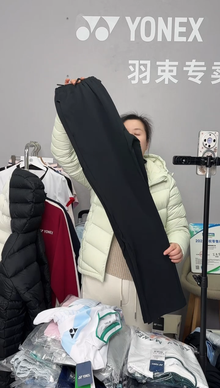 女士长裤260025-007黑-L