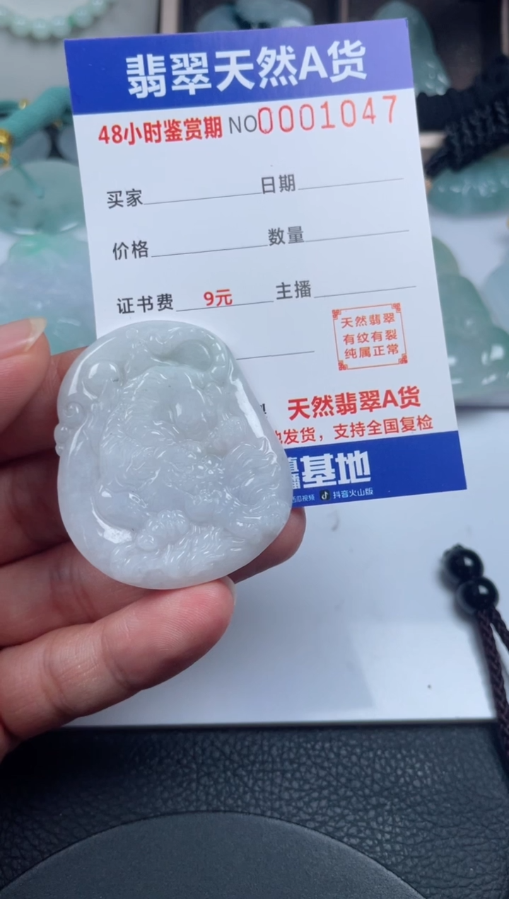 颈饰未镶嵌翡翠             
