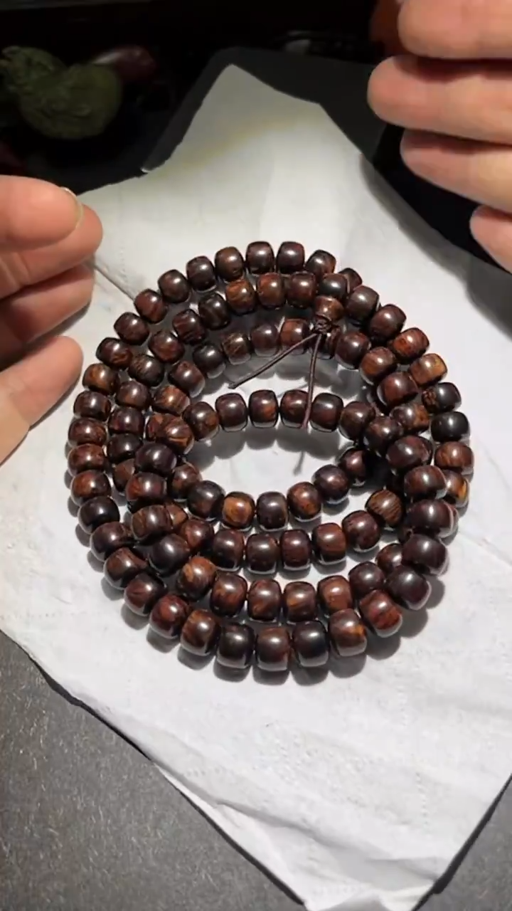 手串/手链黄花梨/降香黄檀pz1219-44约9.5mm