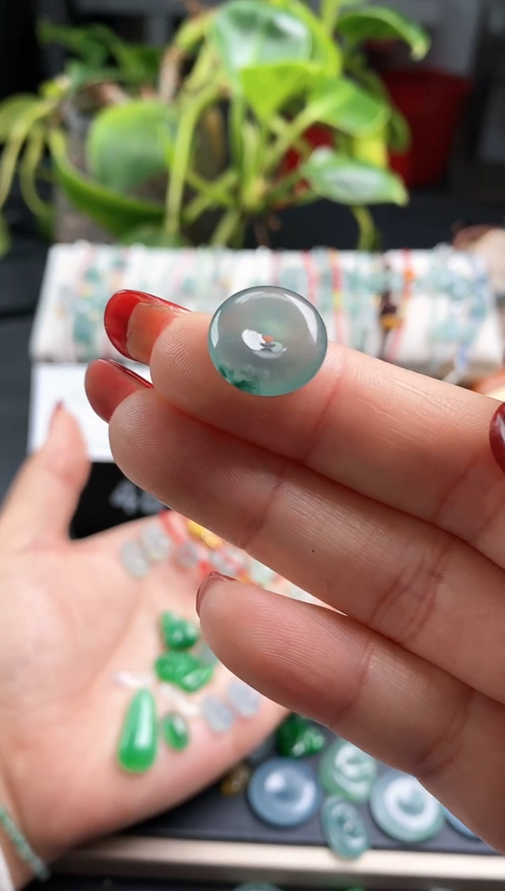 【闪购商品】翡翠散珠平安扣裸石