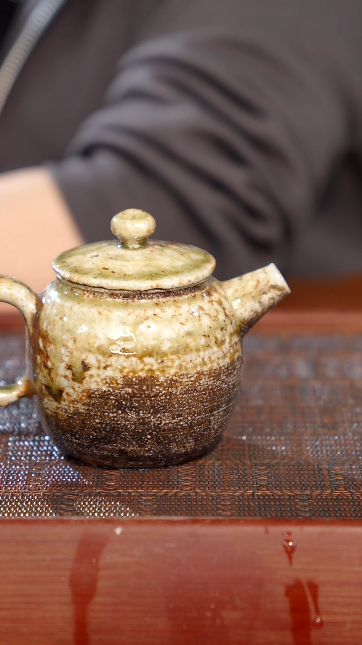 陶瓷奢瓷/瑞寅柴烧茶器（壶）1378 微瑕