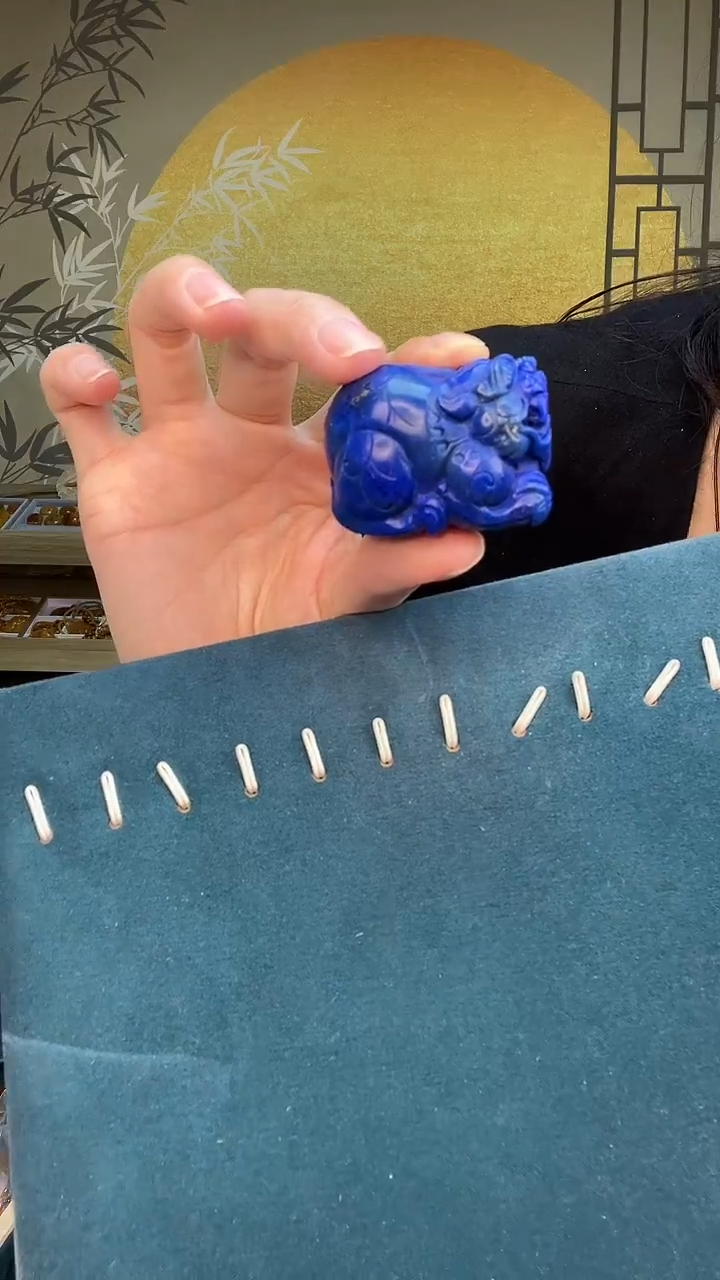 未镶嵌青金石颈饰정*绑链子A3300