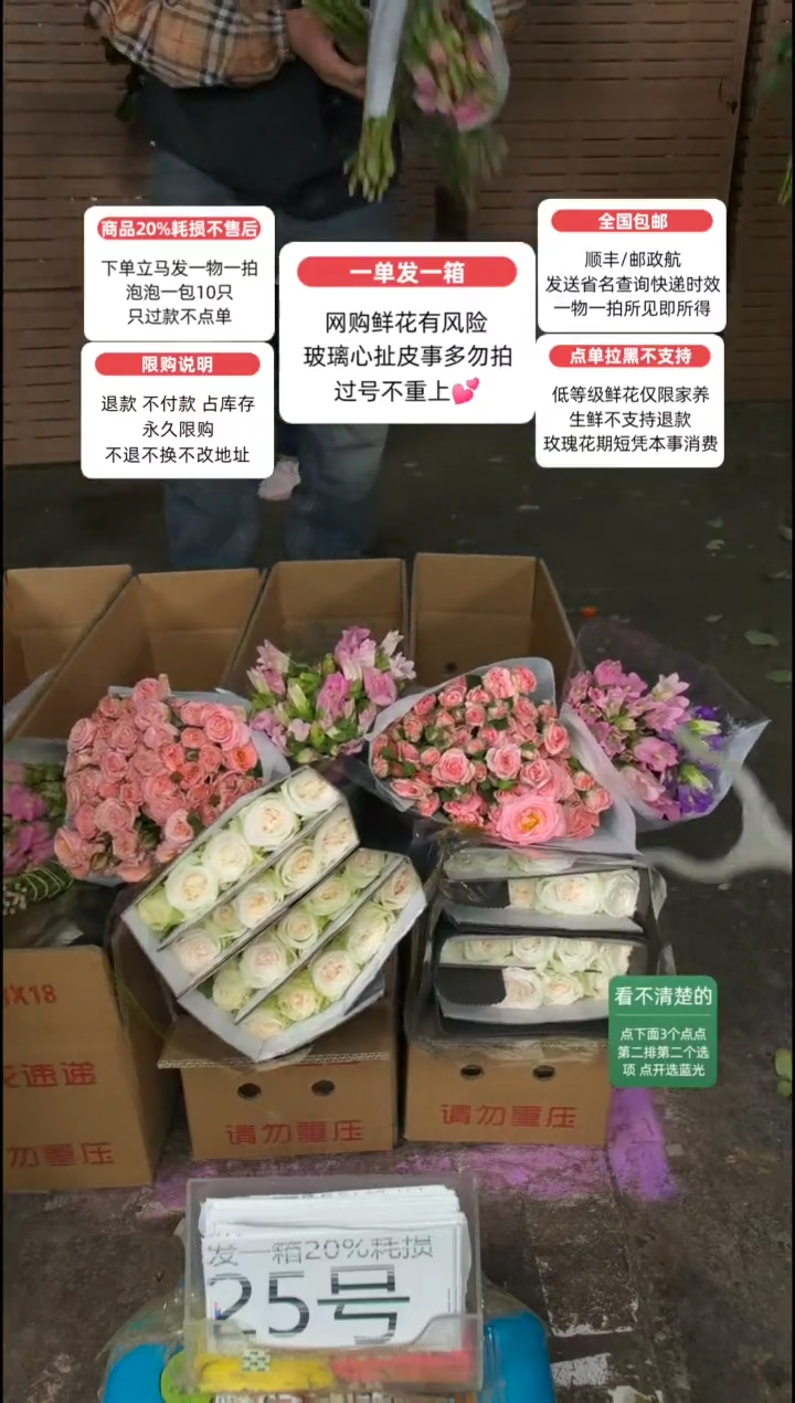 20%耗损发一箱❤号25