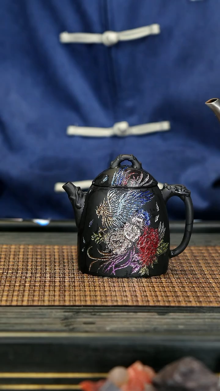 【闪购商品】紫砂茶壶59秦权 黑料