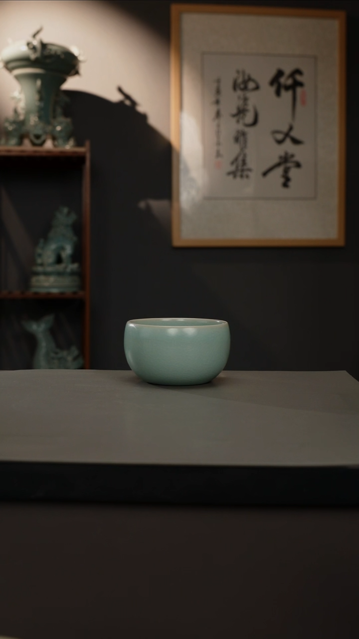 【闪购商品】杯仿古釉原矿  禅定