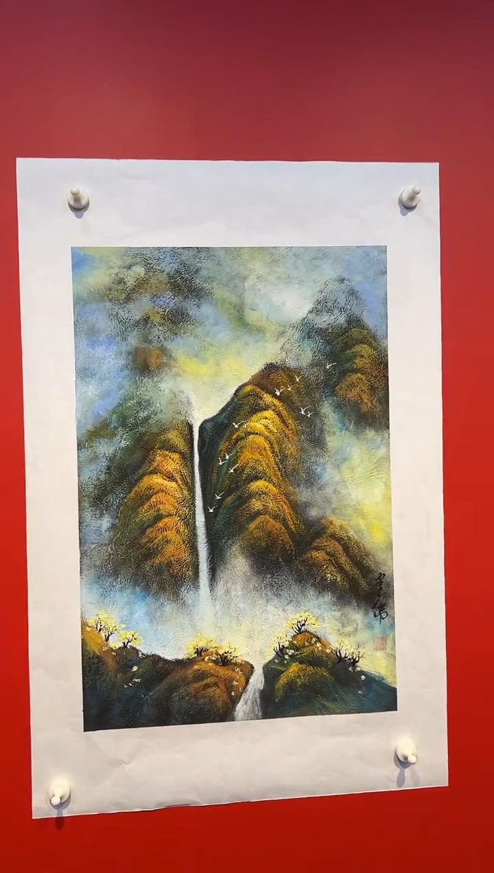 国画张建伟老师国画作品