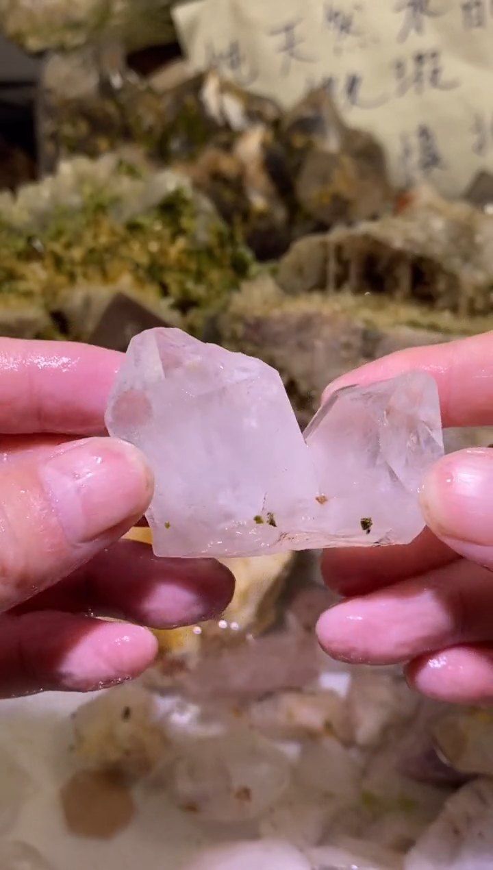 未镶嵌珠宝半成品水晶26号四川美姑超七花园水晶