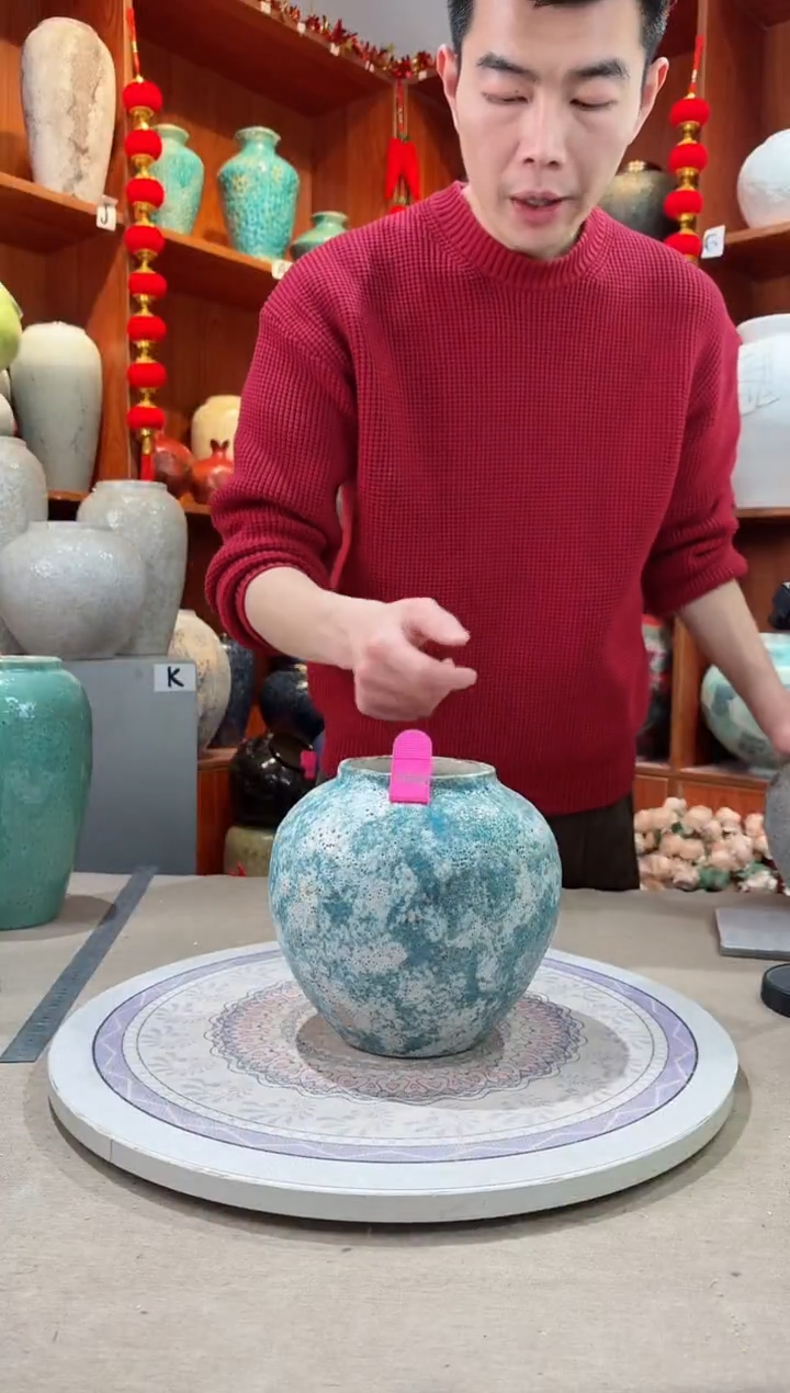 【闪购商品】瓶陶瓷花瓶 无花 微瑕a644 