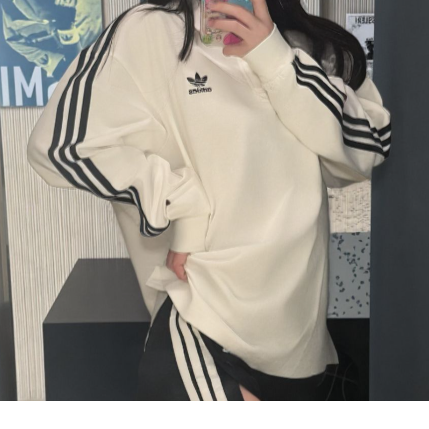 adidas/阿迪达斯三叶草ADICOLOR早秋柔软舒适长袖POLO衫IZ2459