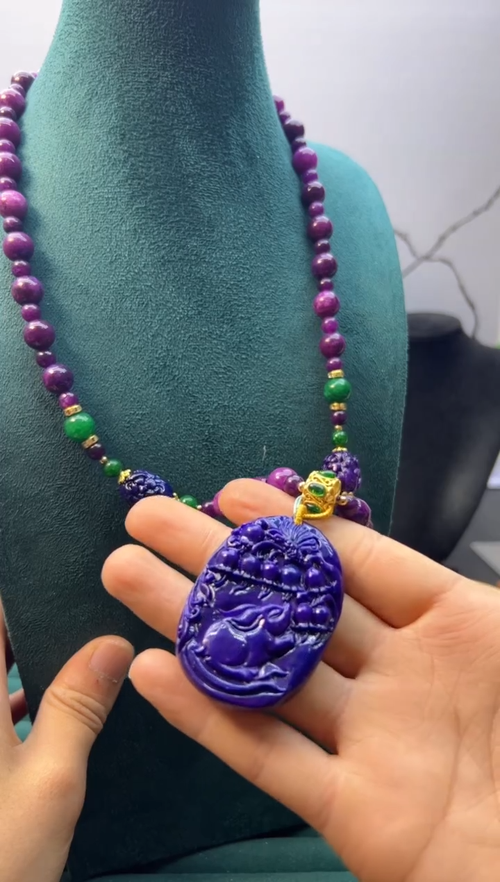 【闪购商品】苏纪石（舒俱来）颈饰14K金镶嵌X320