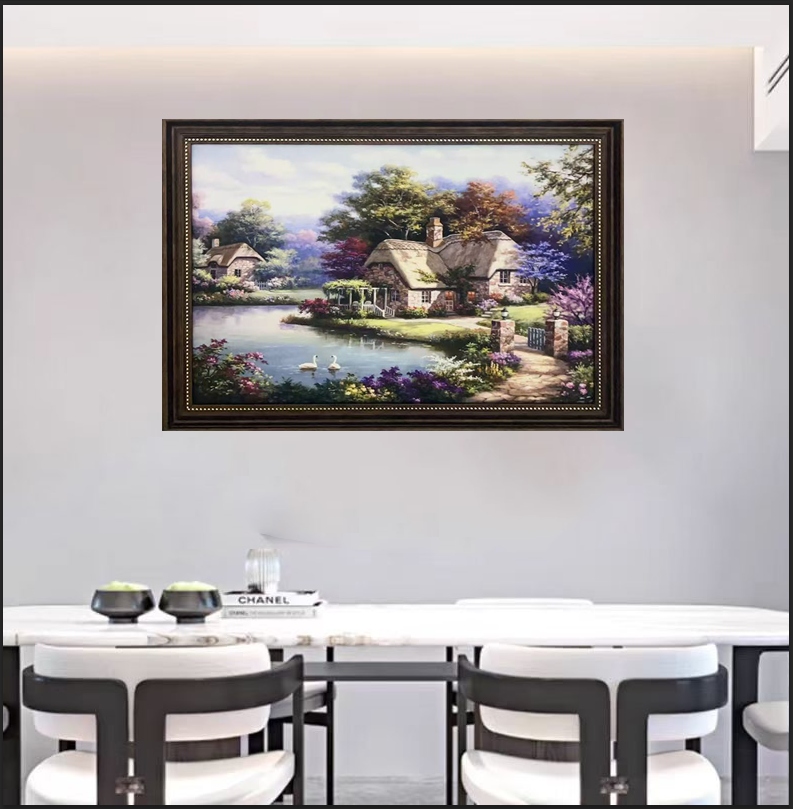 Y182家园入户玄关餐厅装饰画走廊过道挂画卧室床头画