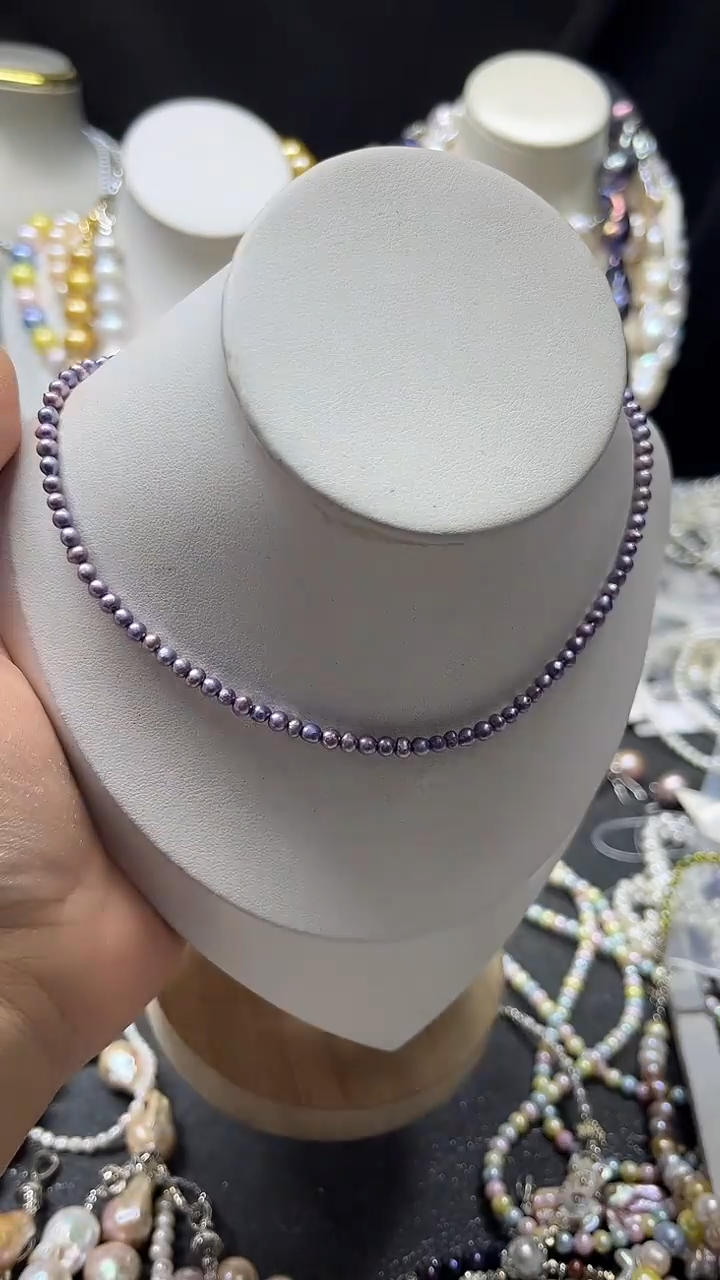 颈饰未镶嵌淡水珍珠多人