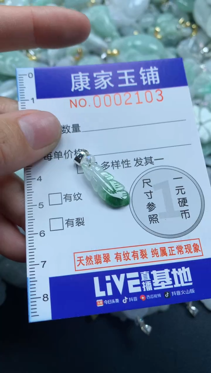 颈饰未镶嵌翡翠2103