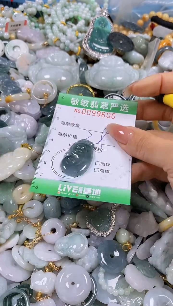 【闪购商品】翡翠颈饰未镶嵌闪购0099600