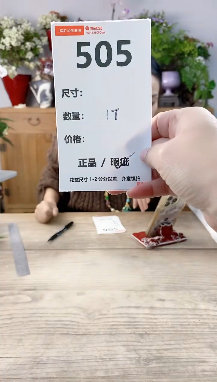 小玩子花盆直播号505