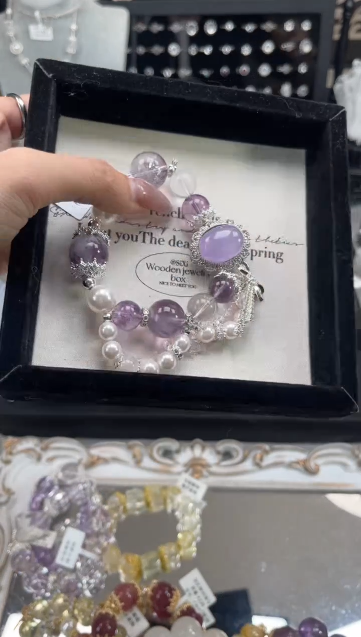 【闪购商品】水晶手链未镶嵌天然水晶 多样性发货