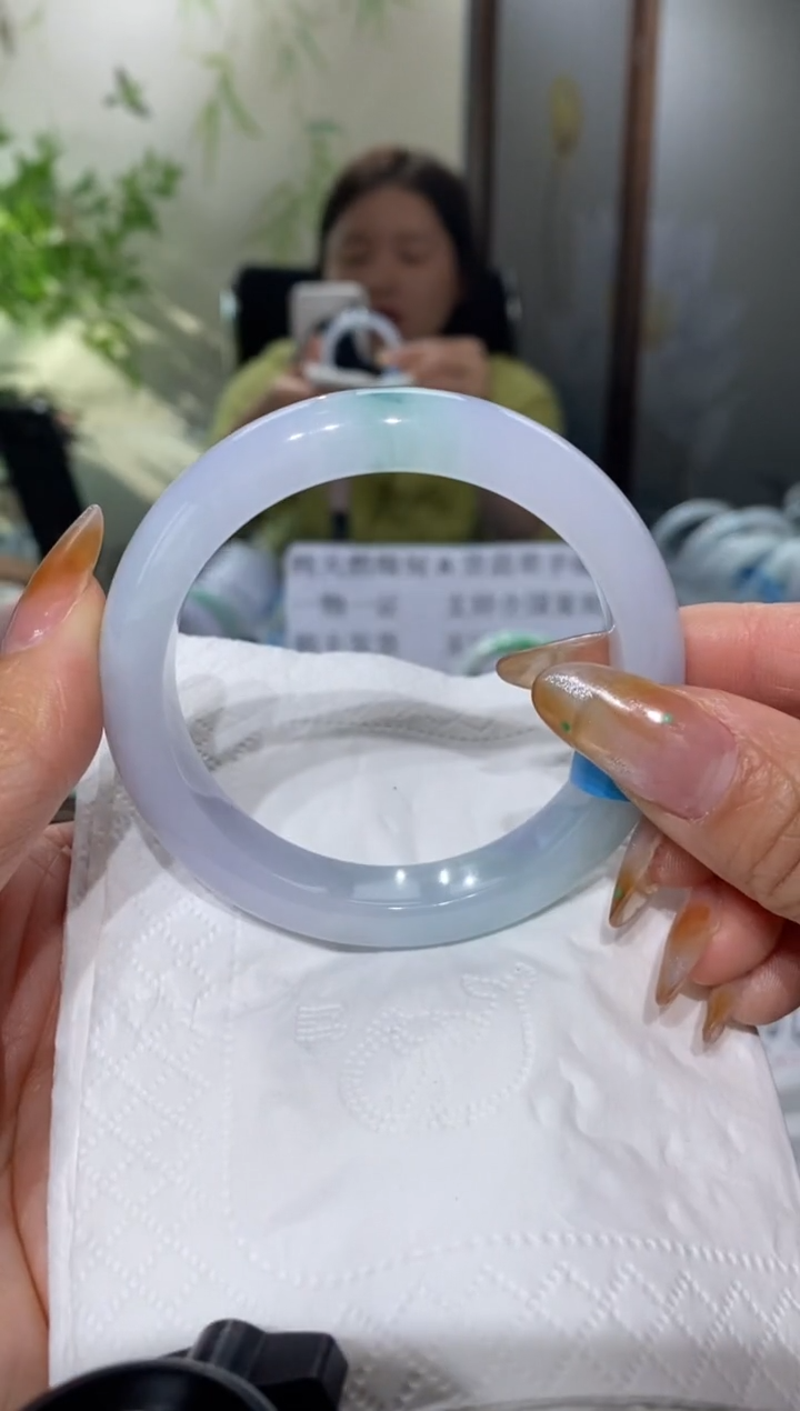 未镶嵌手镯翡翠圈口55.7