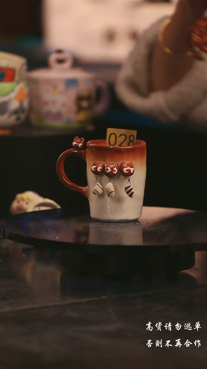 陶瓷景德镇可爱设计师款陶瓷 