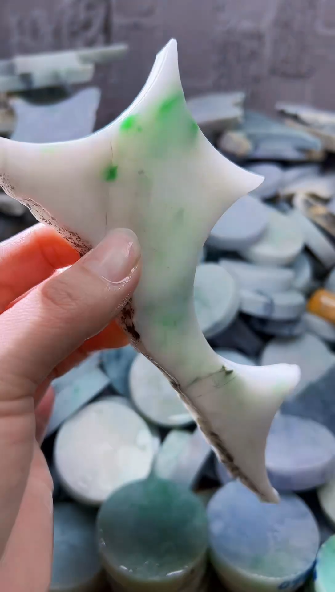 裸石翡翠天然翡翠A货余 南 710