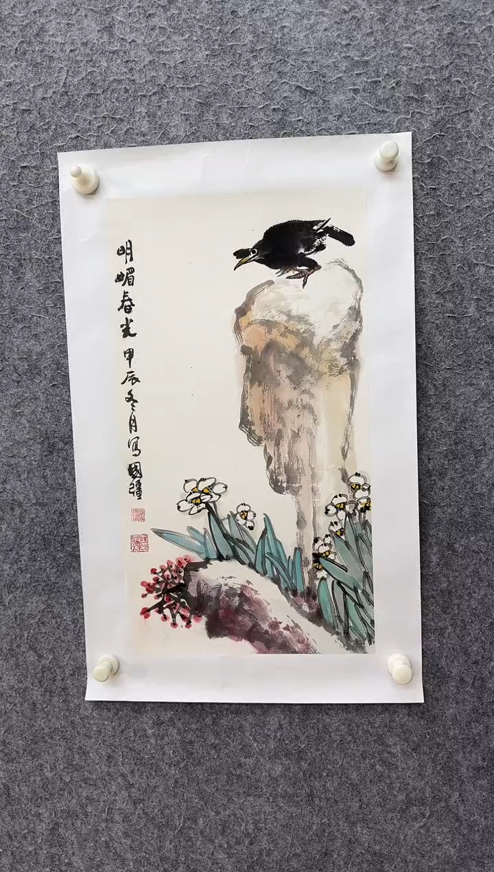 国画ST-WGQ-绘画作品