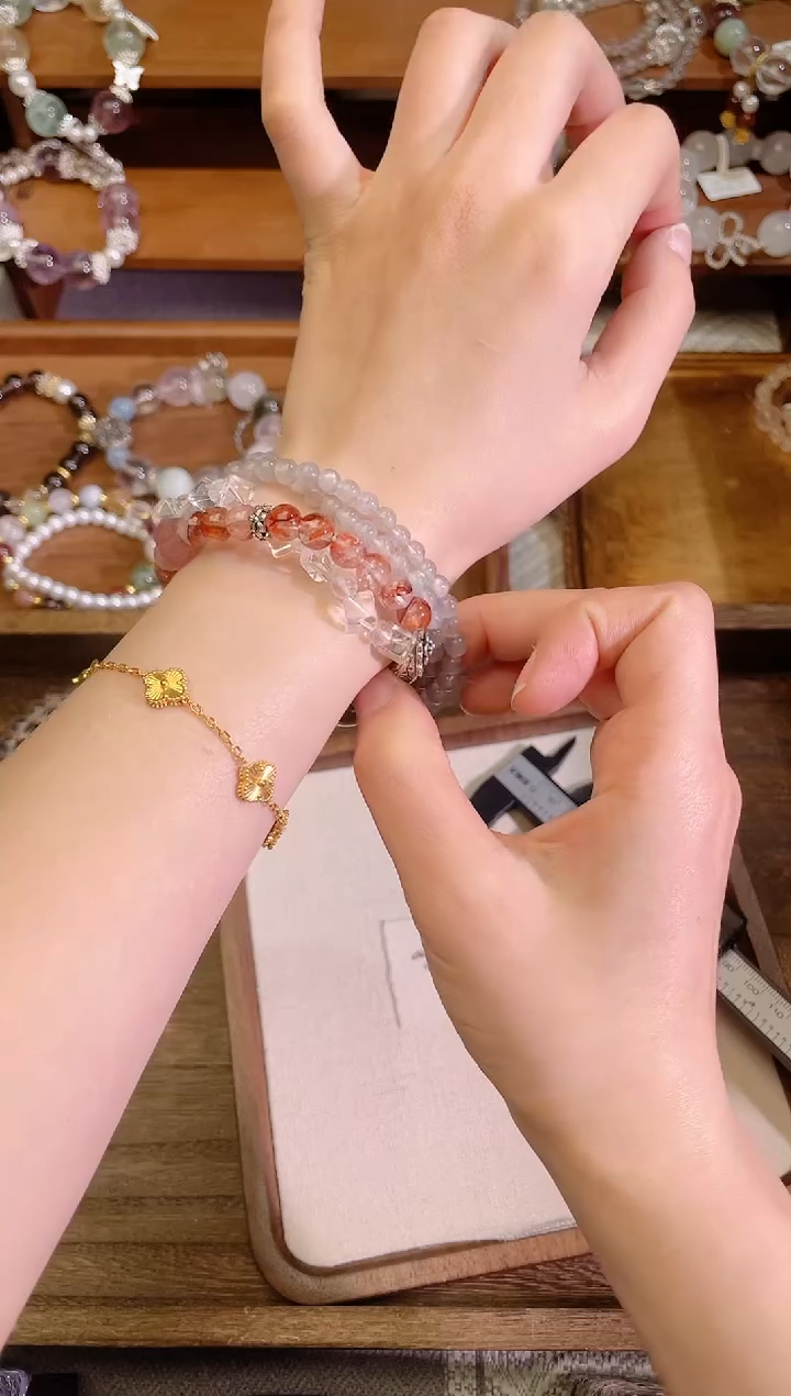 【闪购商品】水晶手链未镶嵌260多样性发货