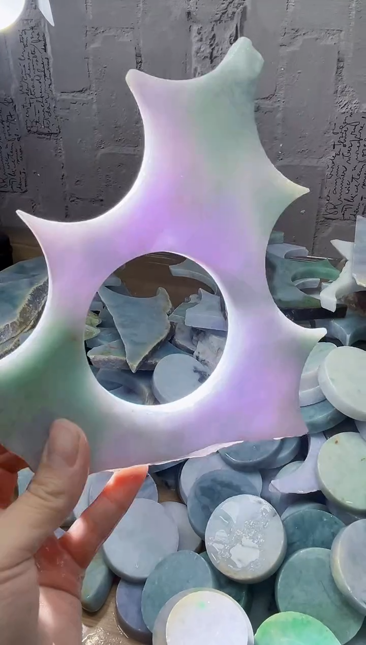 裸石翡翠天然翡翠A货石 南 248