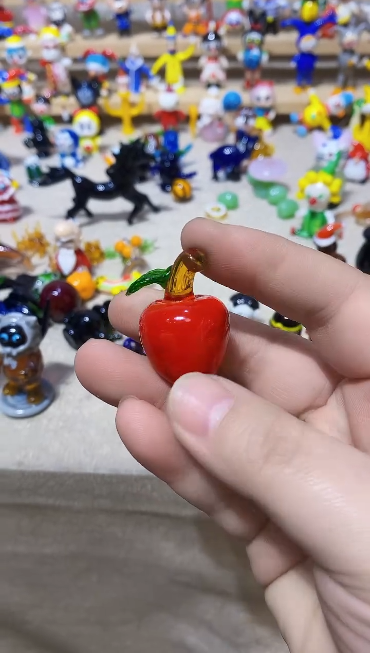 【闪购商品】琉璃手工艺品大苹果
