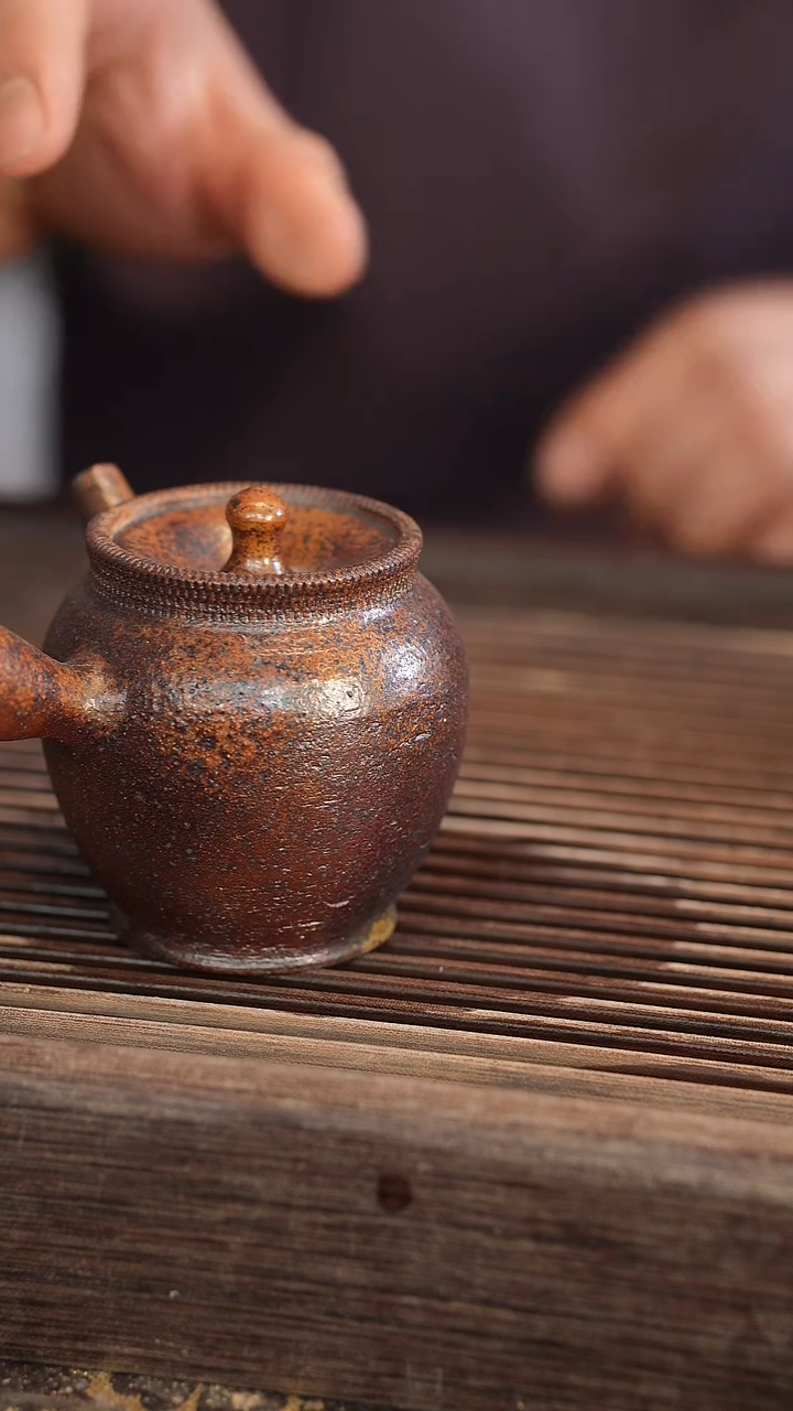 茶壶紫砂原矿手工制作