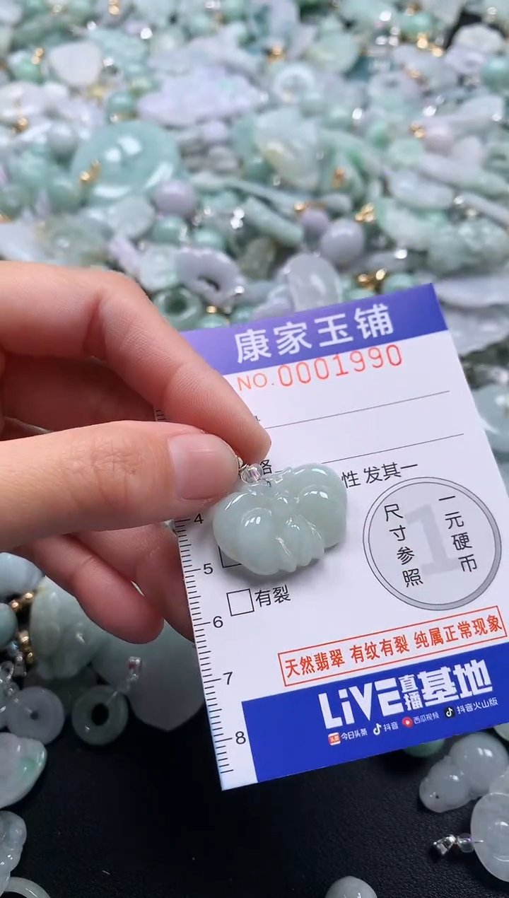 颈饰未镶嵌翡翠1990