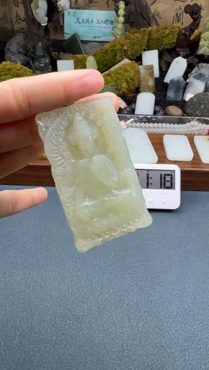 【闪购商品】和田玉颈饰未镶嵌开心