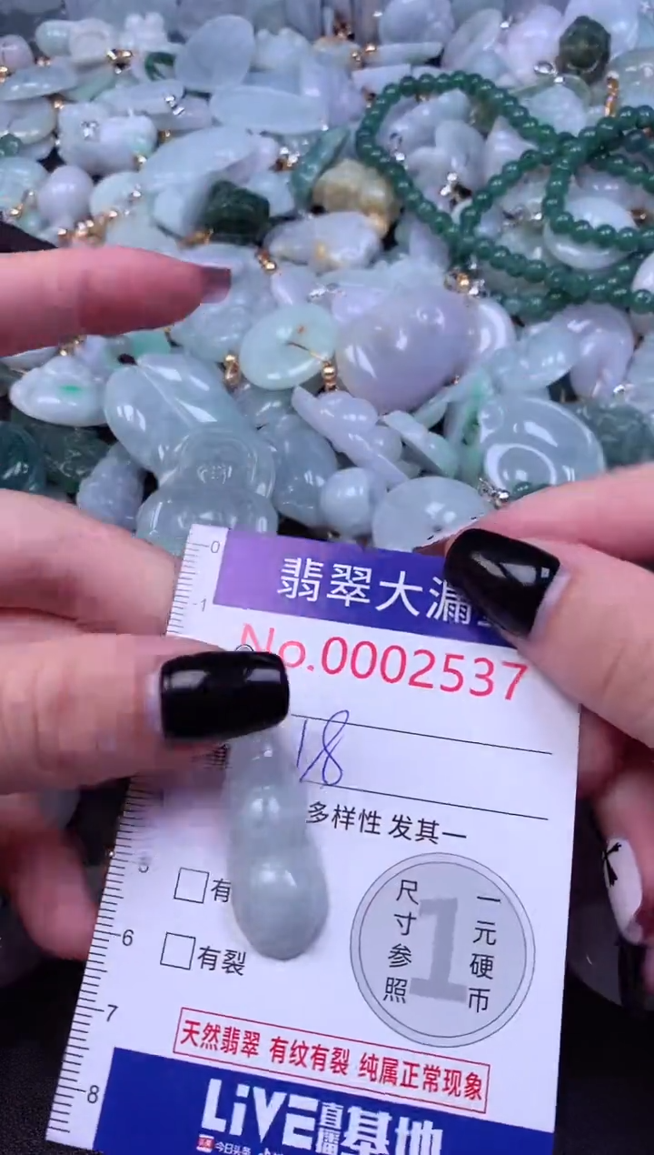 颈饰未镶嵌翡翠2537