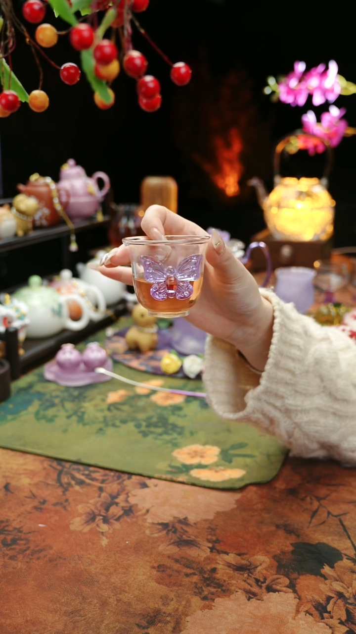 【闪购商品】蝴蝶品茗杯60cc@@@@@@