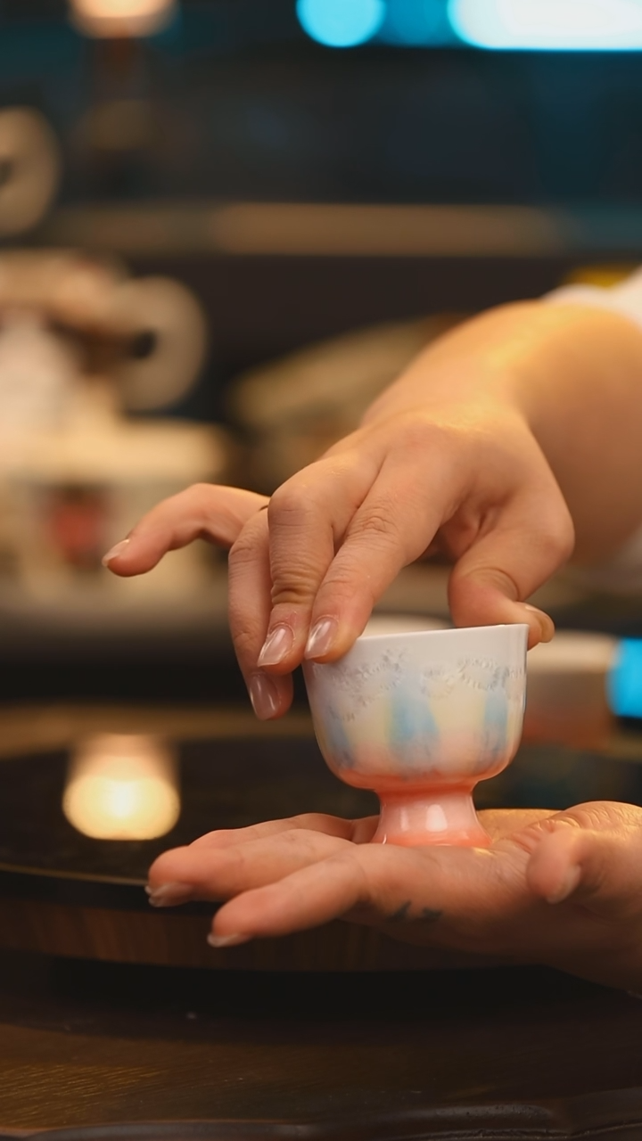 【闪购商品】杯子景德镇高温釉下彩手绘