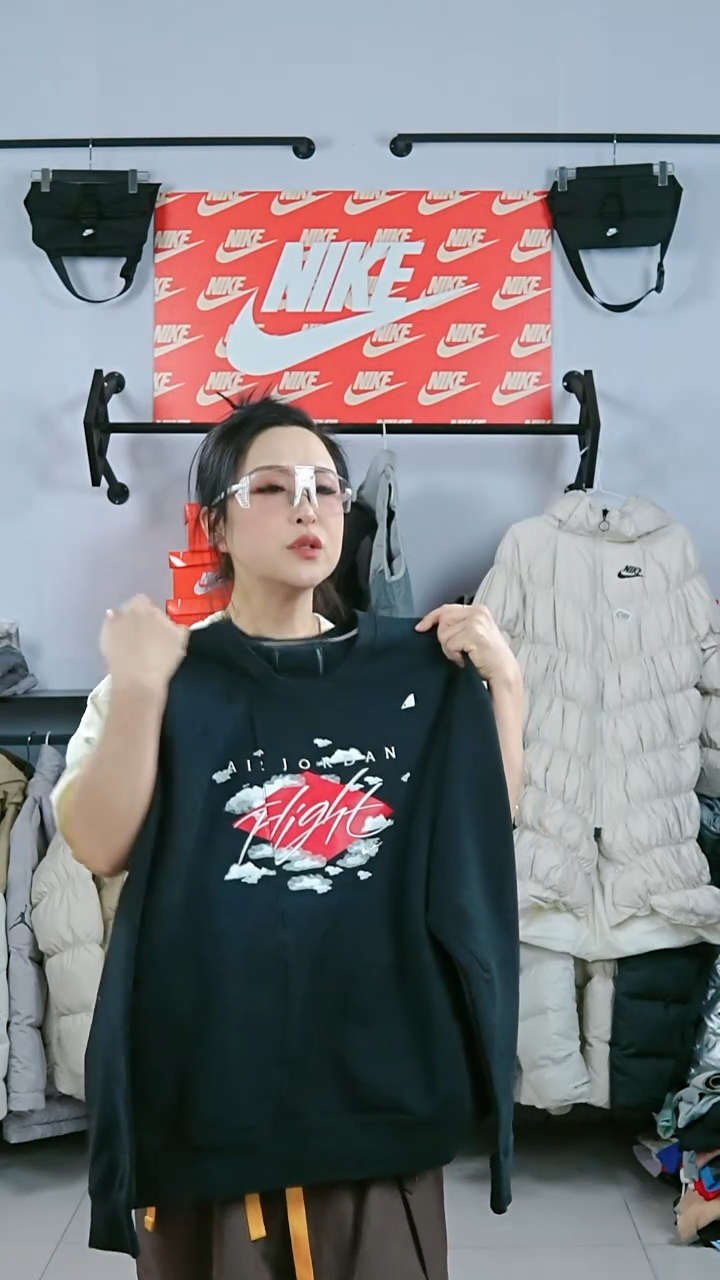 1158闪购编码Nike/Jordan运动衣以直播间过款为准尺码XL