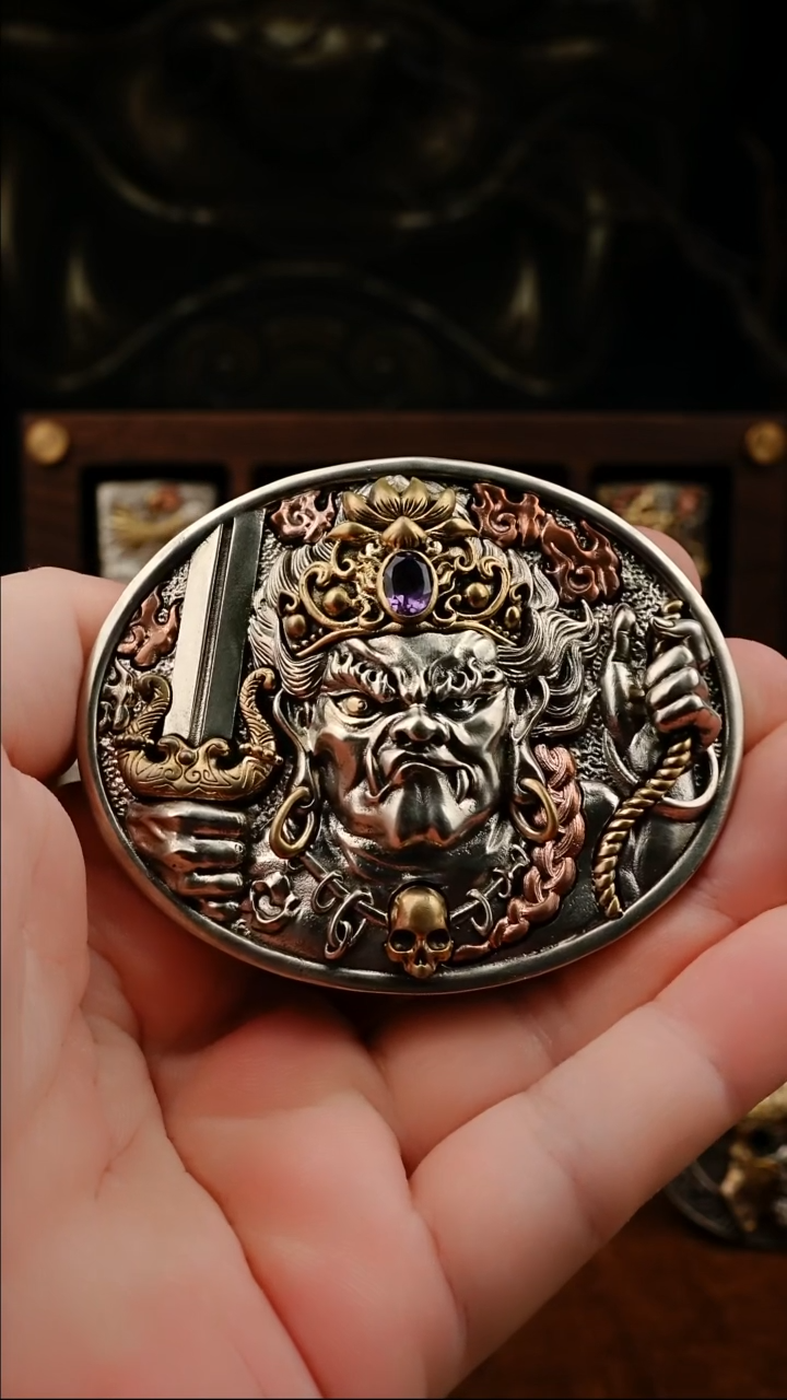 不动明王铜分色皮抵扣