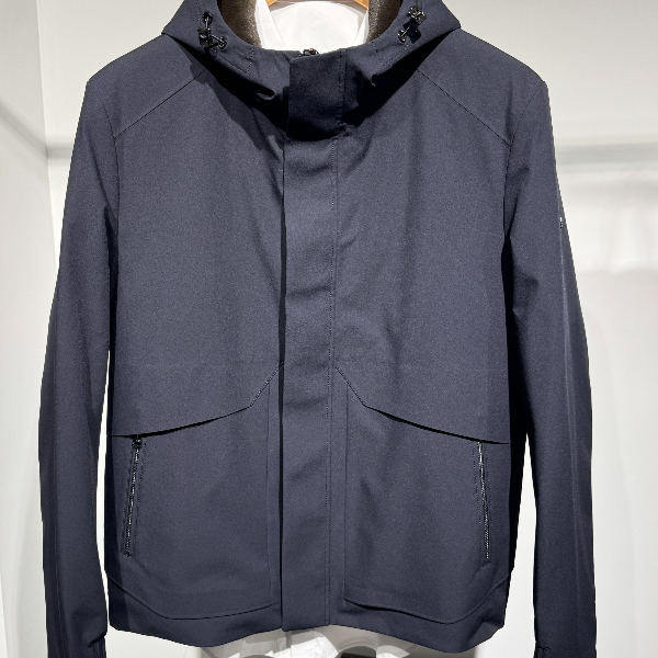 SANFOTO【0204】男士高端时尚商务保暖连帽尼克服