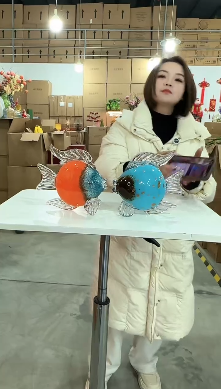 【闪购商品】玻璃于清花器O-早77