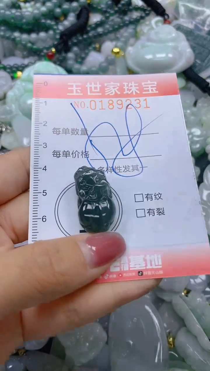 【闪购商品】翡翠颈饰未镶嵌闪购0189231