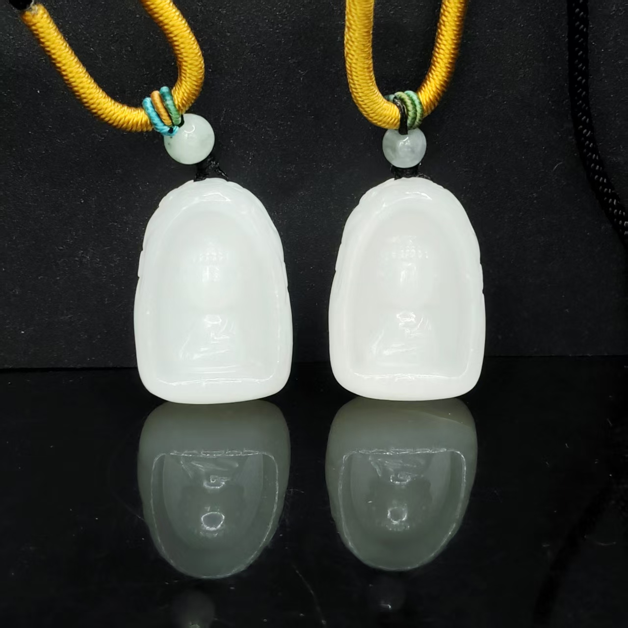 【老三珠宝】和田玉无相佛吊坠赠绳子G2【多样性发其一】约27-19-10mm