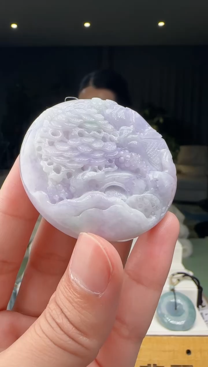 【闪购商品】翡翠吊坠(不含链)未镶嵌XM@@WS1WX27676