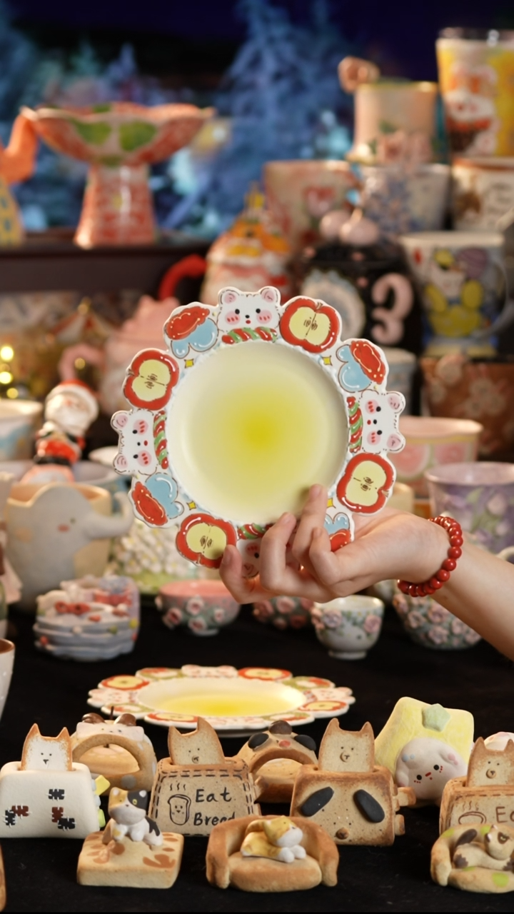 其他陶景德镇釉下彩手绘设计师款陶瓷