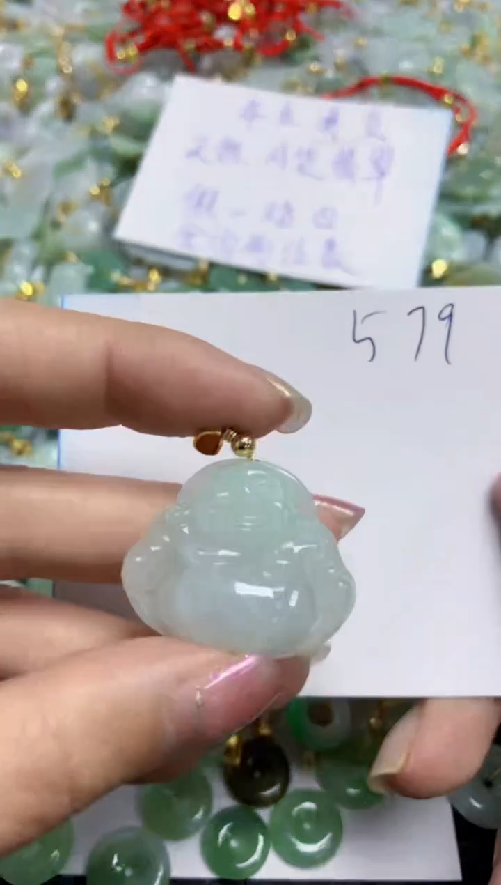 【闪购商品】翡翠颈饰合金  天然A货翡翠
