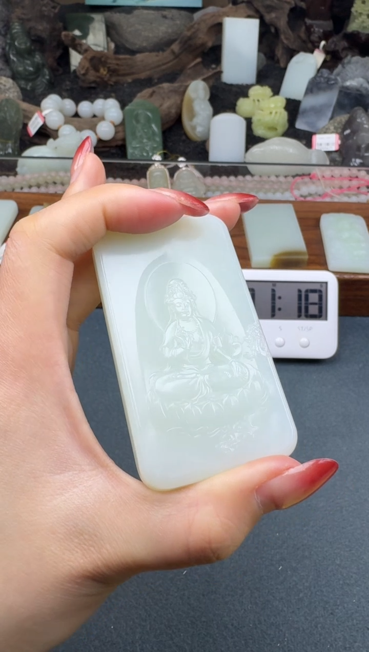 【闪购商品】和田玉未镶嵌颈饰垚垚