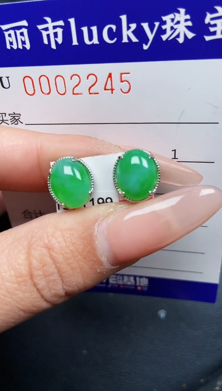 【闪购商品】翡翠颈饰银S925镶嵌2245